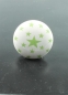 Preview: Star Sterne Möbelknopf Möbelknaufe Porzellan grün